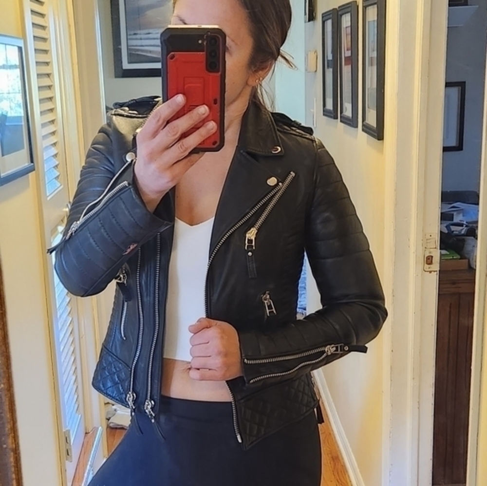 BODA SKINS KAY MICHAELS LEATHER JACKET 2 - Picture 5 of 16